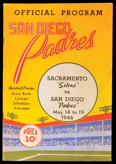 1946 PCL San Diego Padres